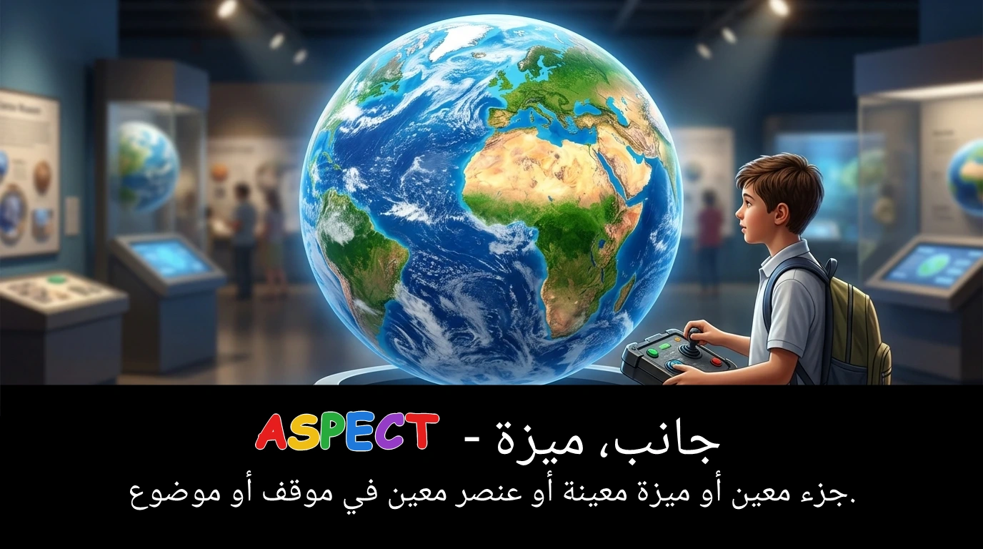 Arabic Illustration for aspect